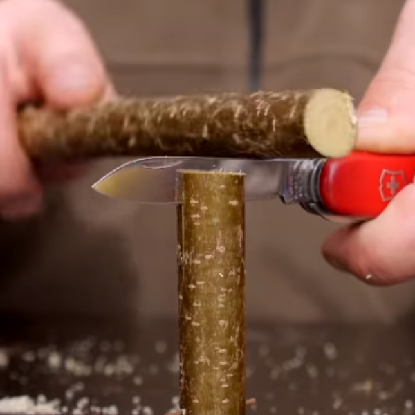 Tehnike rezanja z velikim rezilom na švicarskem nožu