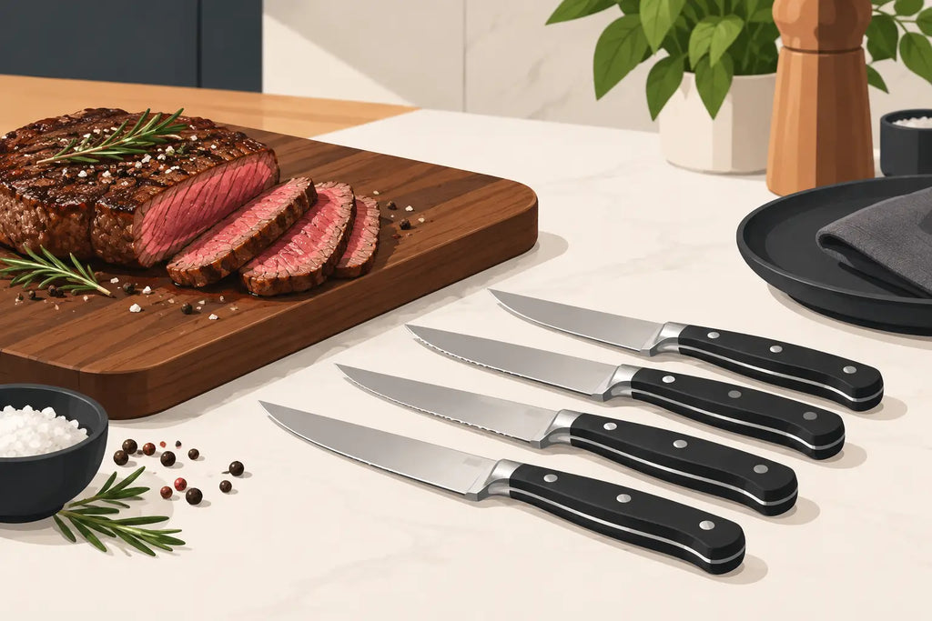 Noži za steak: kako izbrati pravi nož doma